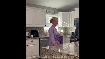 Blonde hotwife cucks husband and takes creampie bbc