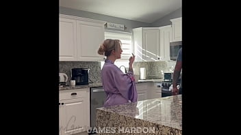 Blonde hotwife cucks husband and takes creampie bbc