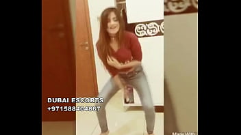 Young indian girl dance in dubai