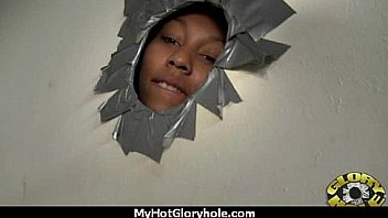 Gorgeous ebony blowjob 1