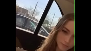 Teen in car Teen in car