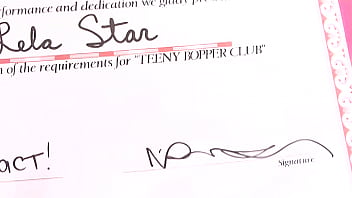 Lela star takes dick until her teeny face is covered in cum