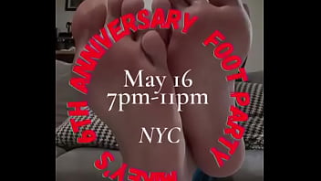 Since some of yall are wildin' in my dms in my dom voice let's get one thing straight this is a foot party b