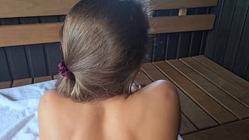 Hotwife called me to the sauna