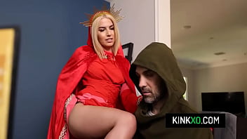 Teen bffs spice up a boring game night by sharing stud's cock in foursome