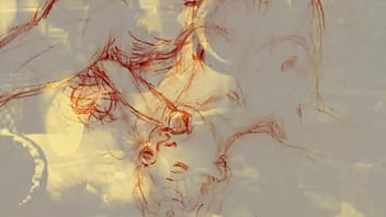 Retro erotic drawings