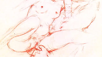 Retro erotic drawings