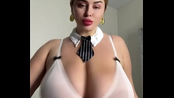 Milf wife with huge halos of natural tits wants two cocks at once ready to do it