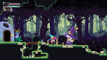 Cuphead style pixel hentai game flipwitch forbidden sex hex p1