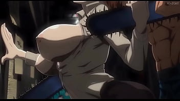 El chainsaw man se folla a makima animation
