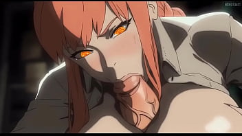 El chainsaw man se folla a makima animation