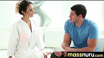 Slippery nuru massage for lucky dude 27