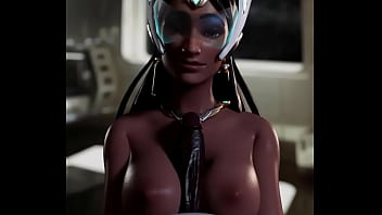 Big black cock in overwatch porn