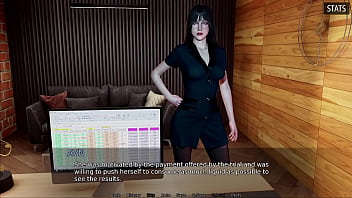 The gain trials #08 red head teen eats so she can get bigger tits