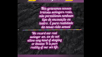 Somos swingers raíz e tudo o que fazemos os encontros e aventuras são reais e sem nenhuma encenação é a pura realidade da nossa vida sexual