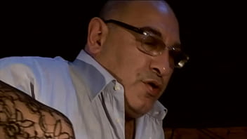 The old man and the horny tit job and anal sex