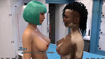 Stranded In Space #170 Hot Black Vitiligo Girl And Doctor Starts A Make Out Session thumbnail
