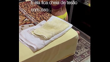 Aventuras da belinha com dois comedores pela manhã prévia