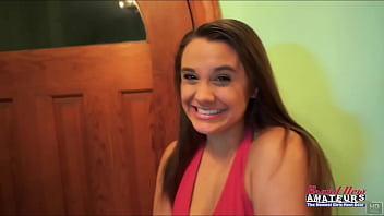 Kinky big titted brunette maria sucks and rides a cock and gets a facial