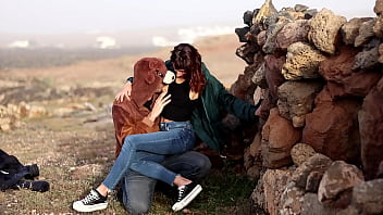 I fucked with this girl in the middle of lanzarote island
