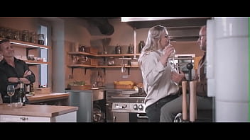 Nikki dream hot fucked with mens in kitchen and make sweat cake