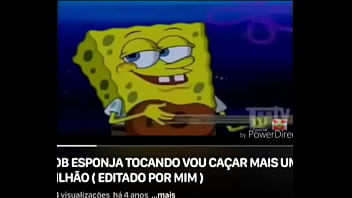 Bob esponja toca muito Bob esponja toca muito