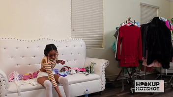 Petite alicia reign is addicted to bryan gozzling's rough fucking