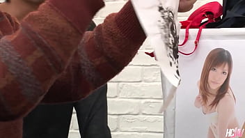 Japanese beauty akane satozaki gets banged by a group of men