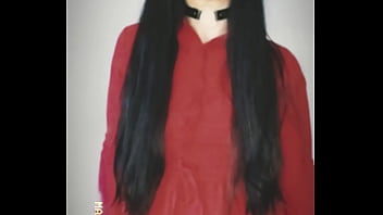 Lammy pixel lady in red