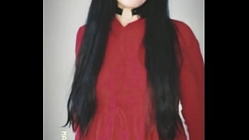 Lammy pixel lady in red