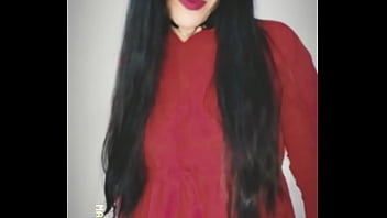 Lammy pixel lady in red