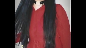 Lammy pixel lady in red