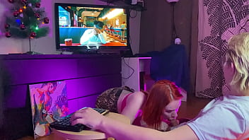 I watch a movie while getting sucked off