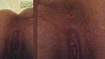 Slut shows off her ass 2