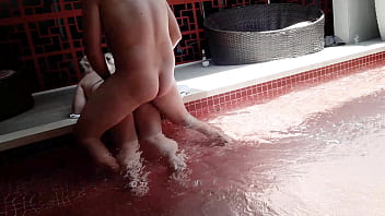 Fucking my hot cousin in the pool