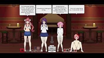 Strip poker conejo vs doki doki girls