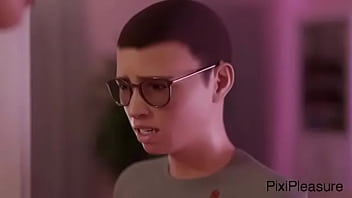 Excited stepson fucks mom with huge tits in 3d cartoon