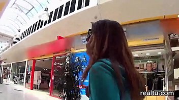 Stunning czech chick was seduced in the hypermarket and shagged in pov