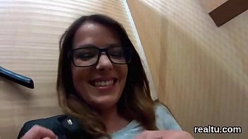 Stunning czech chick was seduced in the hypermarket and shagged in pov