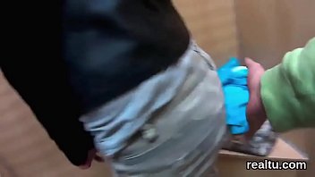 Stunning czech chick was seduced in the hypermarket and shagged in pov