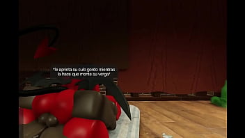 Puta diabla contra bbc en casa abandonada