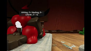 Puta diabla contra bbc en casa abandonada