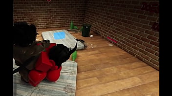 Puta diabla contra bbc en casa abandonada