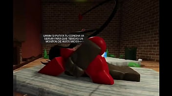 Puta diabla contra bbc en casa abandonada