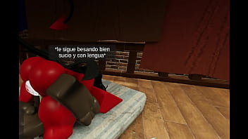 Puta diabla contra bbc en casa abandonada