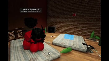 Puta diabla contra bbc en casa abandonada