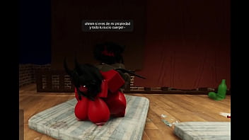 Puta diabla contra bbc en casa abandonada