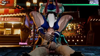 All mannon sex scenes 3d street fighter parody hentai game part2