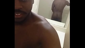 Masturbating with mirror selfie for free