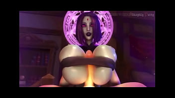 Huge boobs moaning 3d